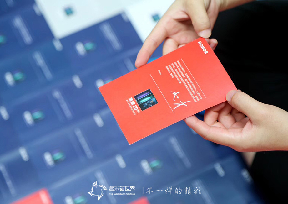 多米諾世界攜手榮耀共創(chuàng  )”世界最大賀卡拼圖“吉尼斯世界紀錄